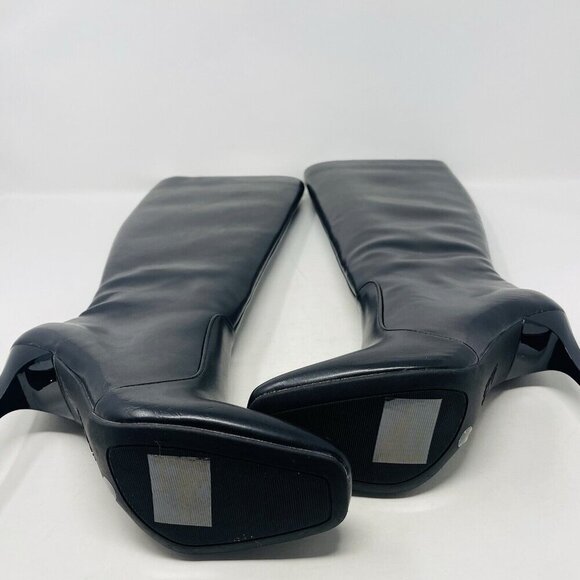 INC International Concepts Womens Size 5M Videl Knee High Dress Boots Black $129 - Picture 4 of 6